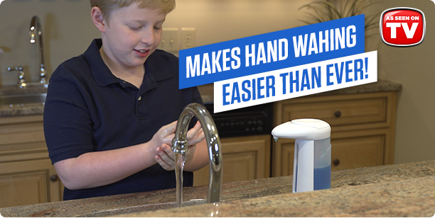 Sonic Soap Makes Hand Washing Easier Than Ever!